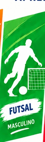 Ilustração da modalidade Futsal