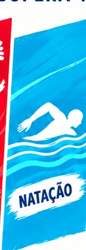 Ilustração da modalidade Natação
